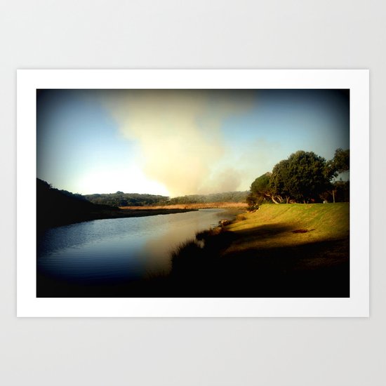 Where there's smoke, there's Fire! Art Print