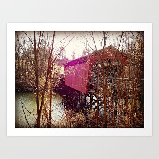 Seeing The Light Through A Brief Darkness Art Print
