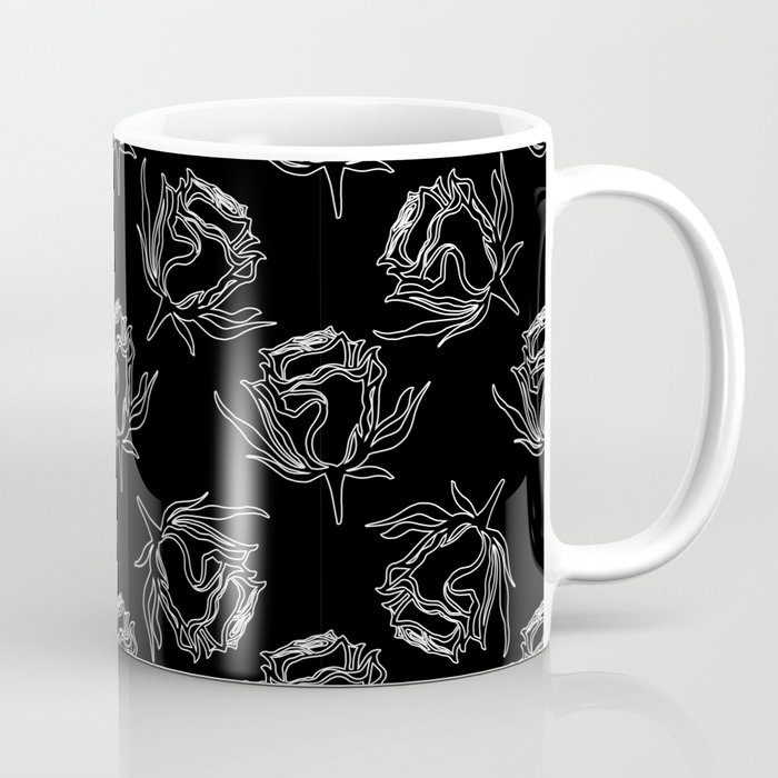 Vintage pattern of roses. Seamless pattern.  Coffee Mug