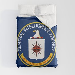 CIA Flag Duvet Cover