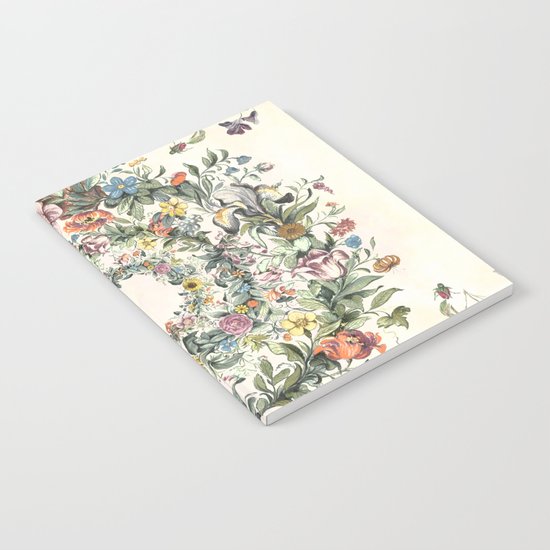 Circle of Life Cream Notebook