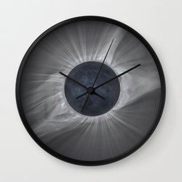 Total Solar Eclipse Wall Clock
