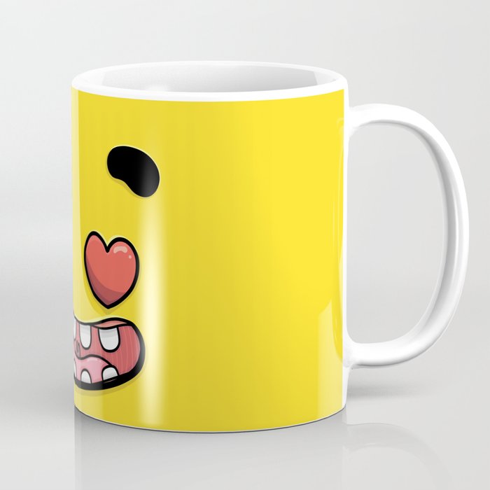 Yellow Smileys - In Love Coffee Mug