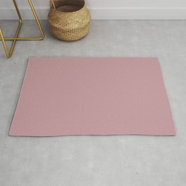 Pastel Pink Solid Hue - 2022 Color - Shade Pairs Dunn and Edwards Rose Meadow DE6025 Rug