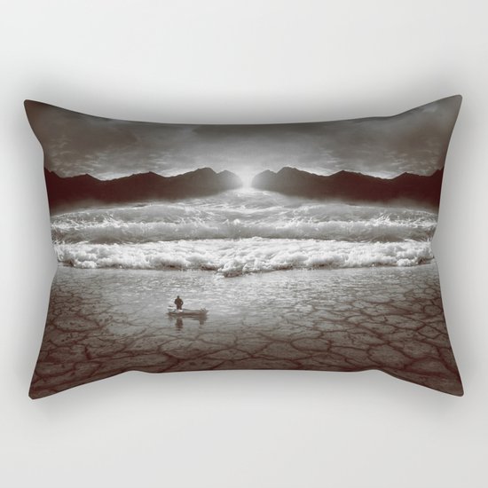 The Currents Will Shift Rectangular Pillow