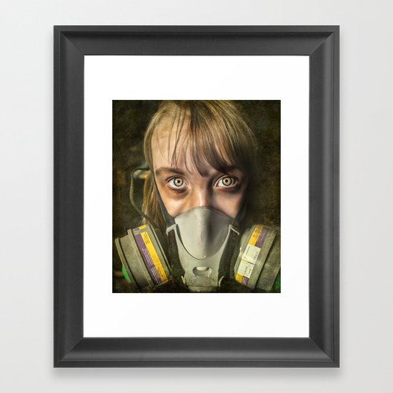 The day after ~ Survivor (treated version) Framed Art Print