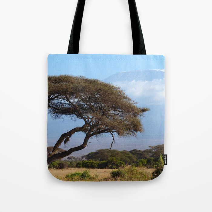 South Africa Photography - Dry Acacia Tree In The Savannah Tote Bag