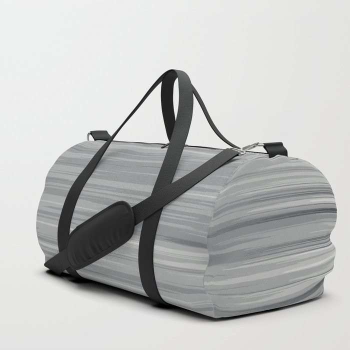 Colored Pencil Abstract Black & White Duffle Bag
