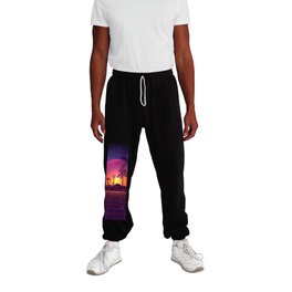 Sunset Synthwave State of Mind Sweatpants