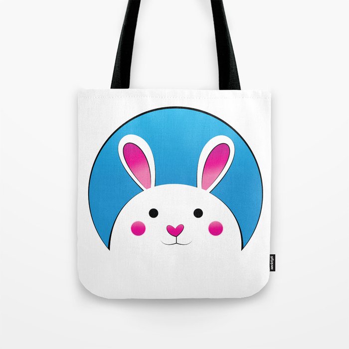 Chubby Bunny Tote Bag