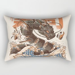 Great Sushi Dragon Rectangular Pillow