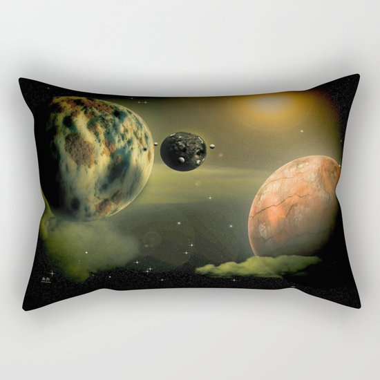 Space One Rectangular Pillow