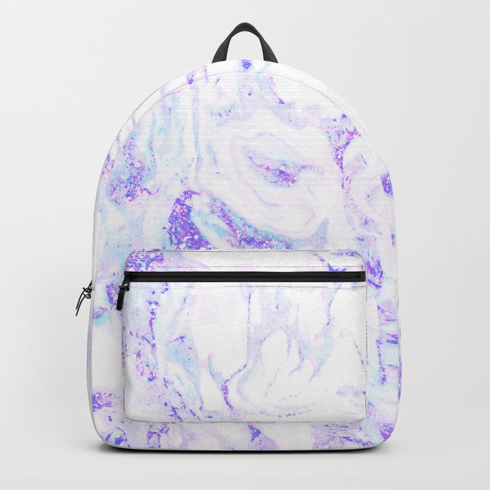 White marble backpack 2025
