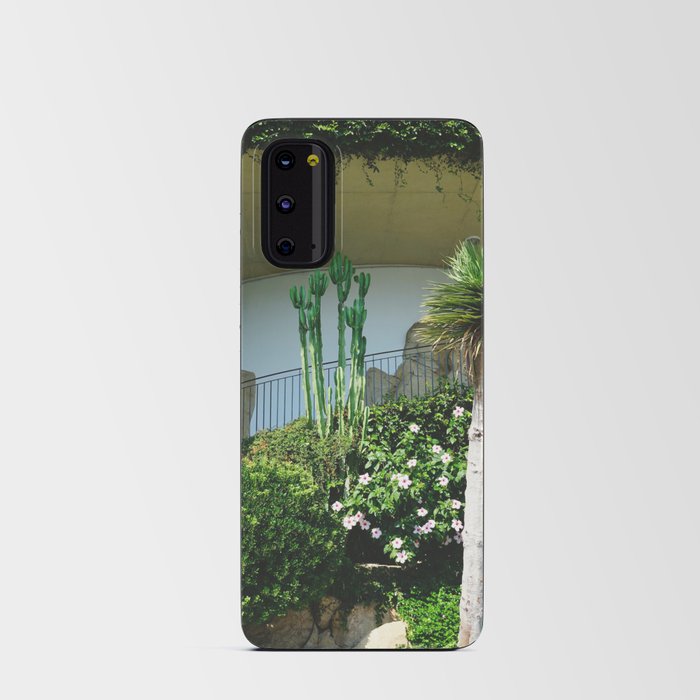 Garden Cactus and Palm | Mediterranean Plants | Nature Photography in South of France Android Card Case