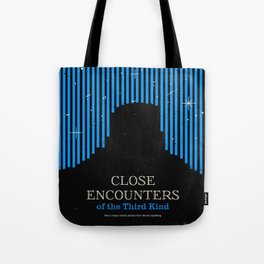Close Encounters of the Third Kind Minimal Movie Poster Tote Bag