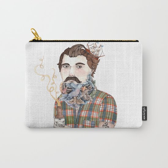 Flock of Beards Carry-All Pouch