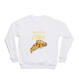 Love At First Slice Funny Pizza Pepperoni Cheese Crewneck Sweatshirt | Pizza, Takeout, Food, Dinner, Love, Lunch, Pepperoni, Graphicdesign, Foodie, Slice 