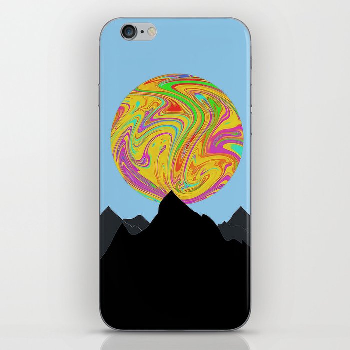 Psychedelic Sun iPhone Skin