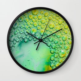 Photography, Photo Print, Wall Art Office Image, Office Print, Bubble Photo, Colorful Pic, Work Spac Wall Clock