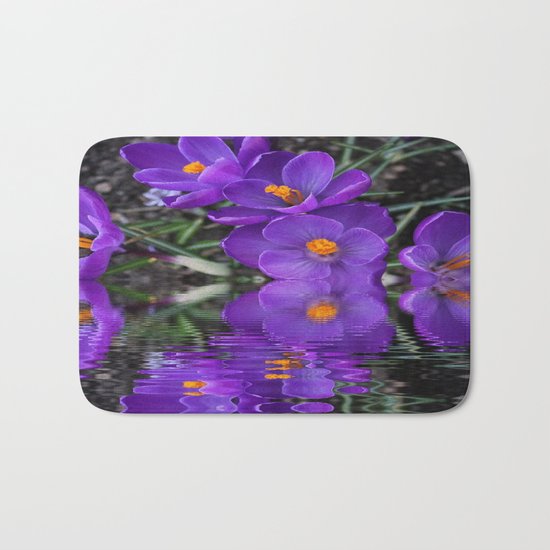 Crocus Reflections Bath Mat
