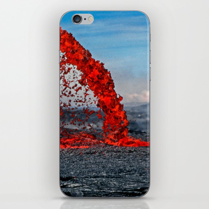 Magnificent Lava Flow! iPhone Skin