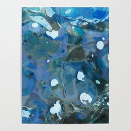 Abstract Painting ; Poseidon Poster