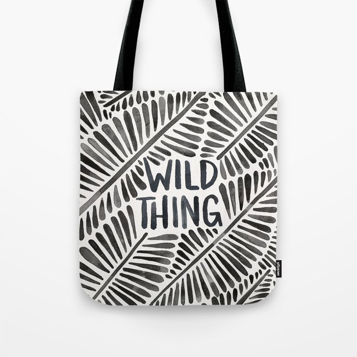 Wild Thing – Black Palette Tote Bag by Cat Coquillette | Society6