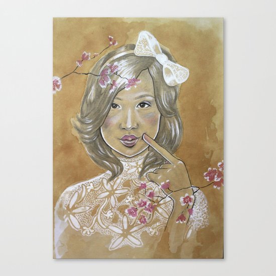 Kawaii Culture Canvas Print