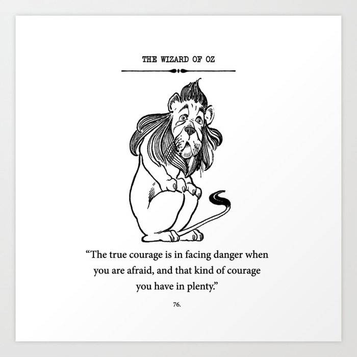 wizard of oz quotes lion