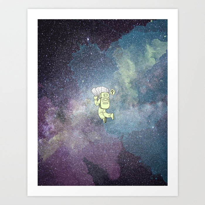 Lost in Space Art Print