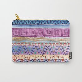 Tribal Watercolor Pattern. Carry-All Pouch