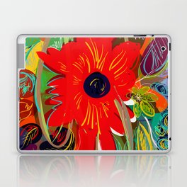 Beautiful flower art pattern decorative Laptop & iPad Skin