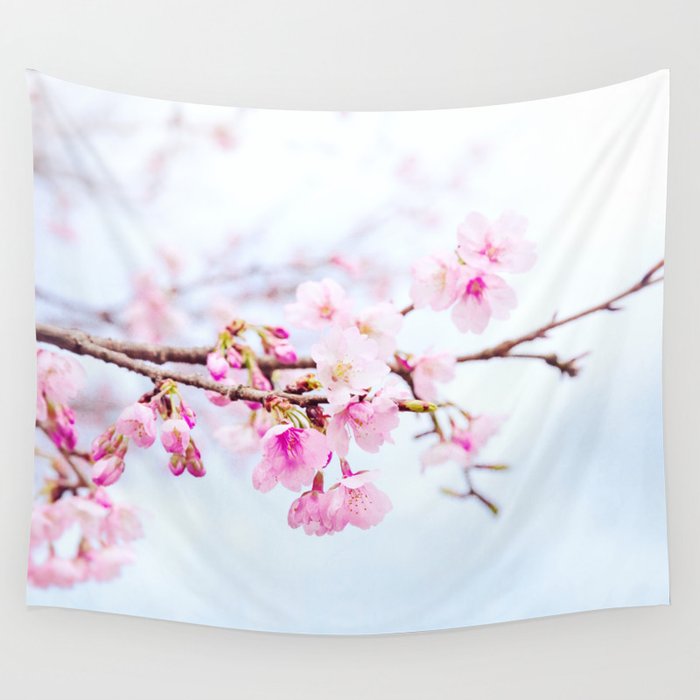 Japanese cherry sales blossom tapestry