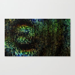 Digital glitch Canvas Print