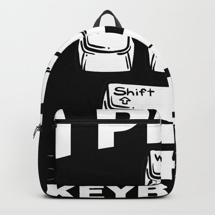 WASD Gaming Keyboard Keycap Player Backpack