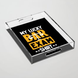 Lucky Bar Exam Shirt Acrylic Tray