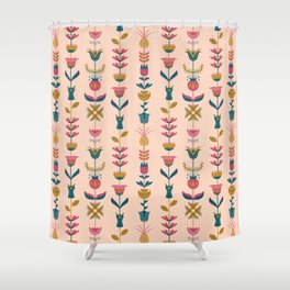 Flower Garden (Zest) Shower Curtain