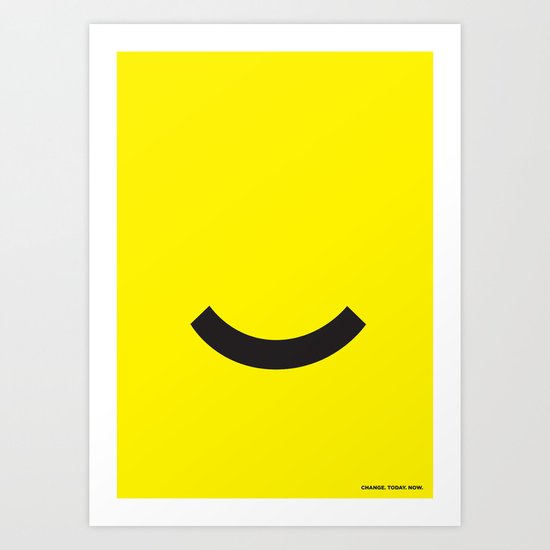 Smile Art Print