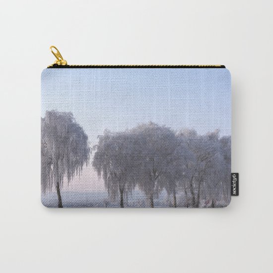 Winter dreams with a birch tree Carry-All Pouch