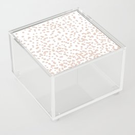 Pebbled Blush Pattern Acrylic Box
