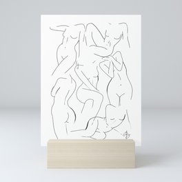 Female Nude Mini Art Print