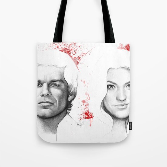 Dexter and Debra Tote Bag