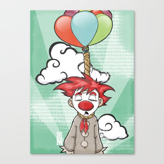 the punch-line Canvas Print