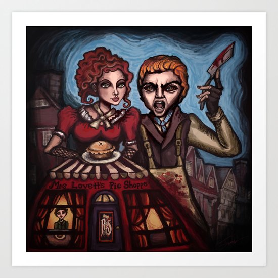 "Sweeney Todd" Art Print