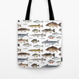 A Few Freshwater Fish Tote Bag