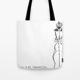 Perfect in Our Imperfections Tote Bag