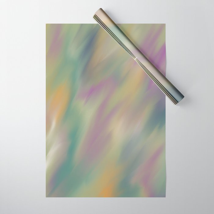 Marbled Confetti Wrapping Paper