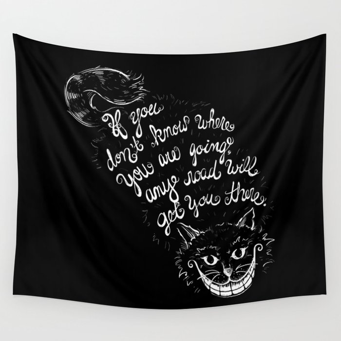 Cheshire cat tapestry sales