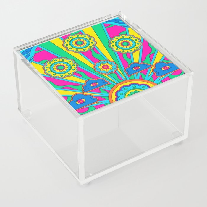 Groovy Skies Acrylic Box