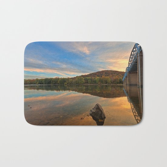 Point of Rocks Sunset Bath Mat